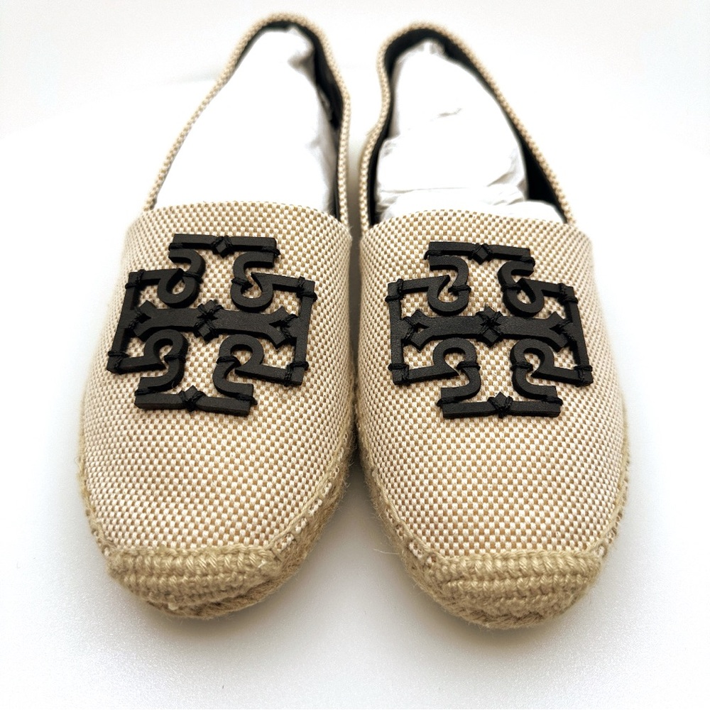 NWOB Tory Burch Ines Espadrille Natural Size 7.5 With the dust bag